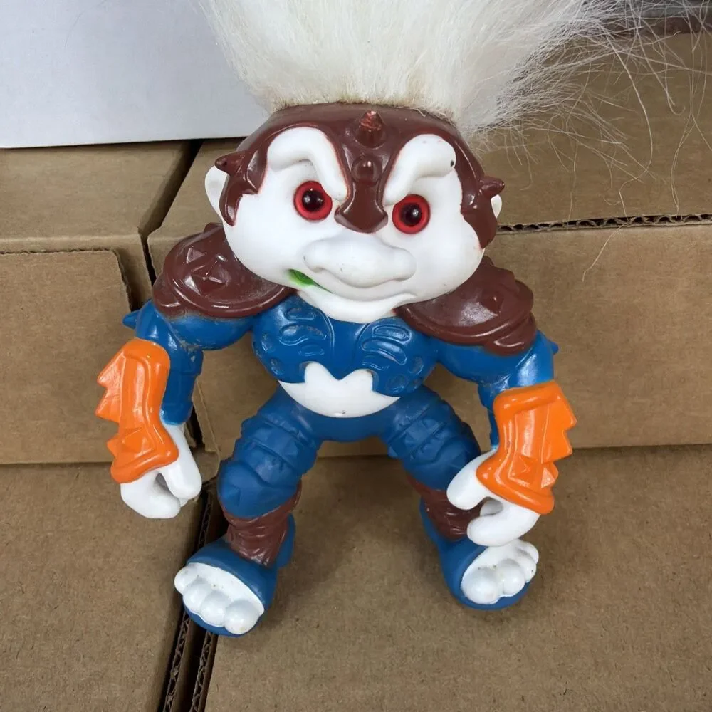 VTG 90s Hasbro Battle Trolls Lot of 13 Figures Very Rare/Read